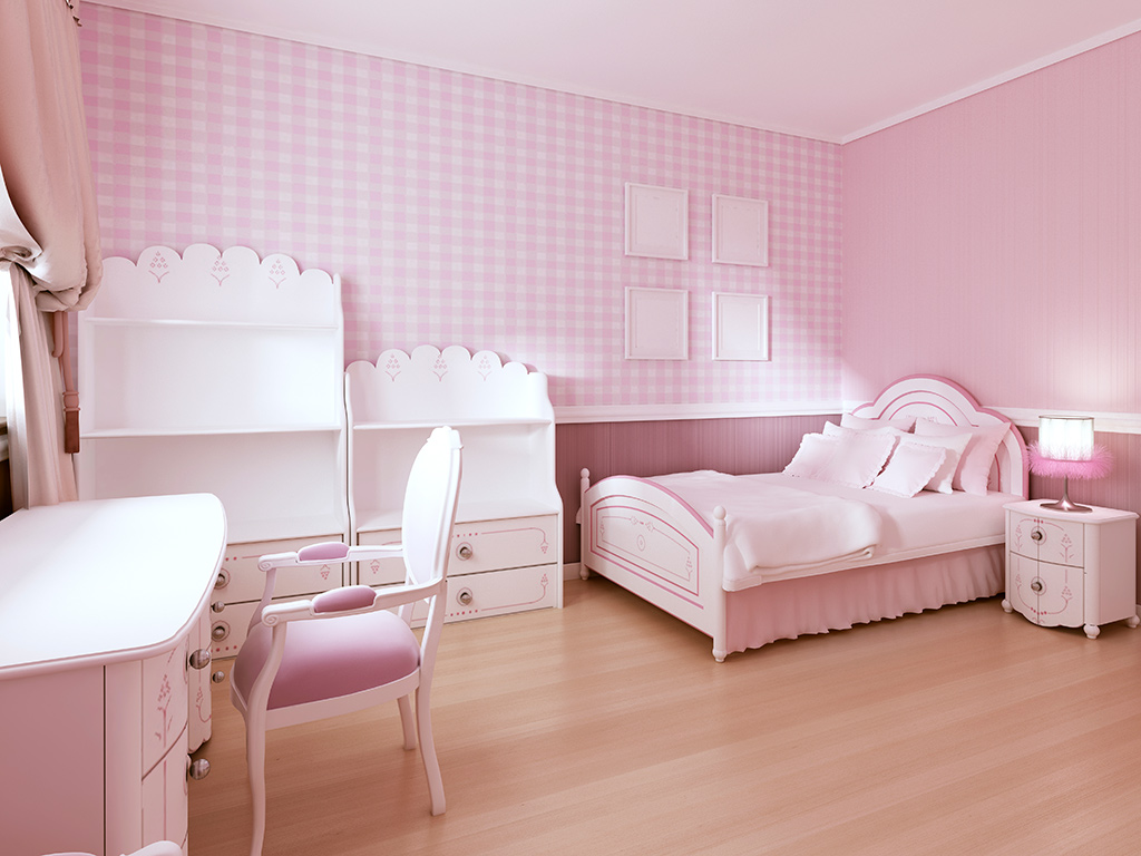 Розова детска стая